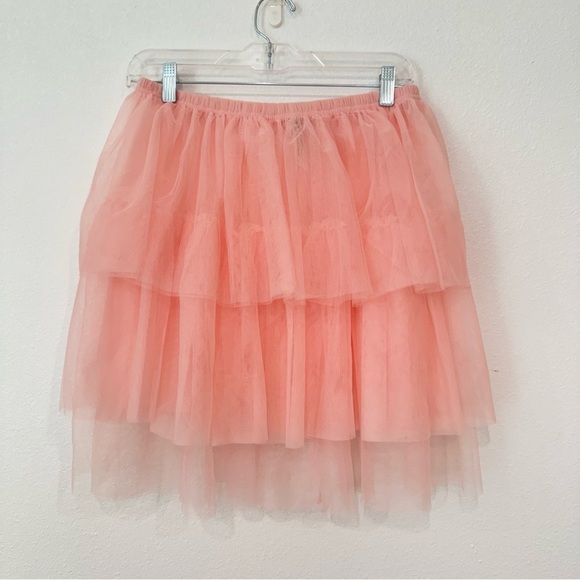 Free People Carrie Tulle Halfslip Pink S - Picture 2 of 8